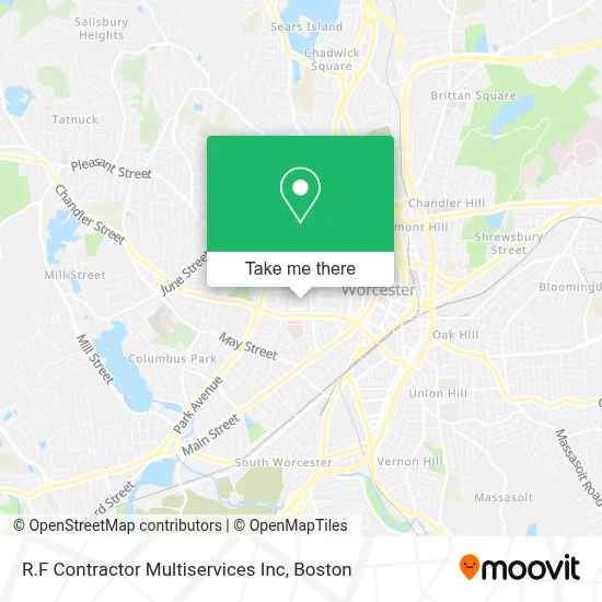 R.F Contractor Multiservices Inc map