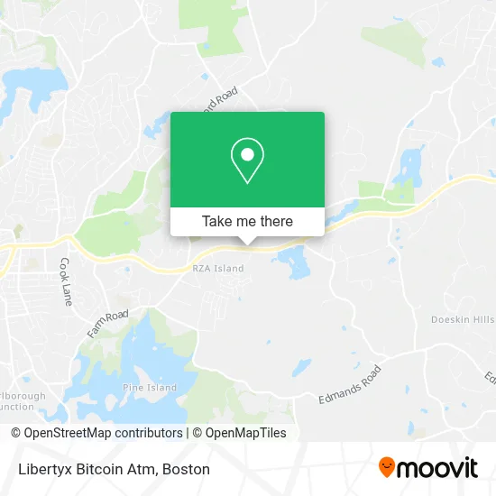 Libertyx Bitcoin Atm map