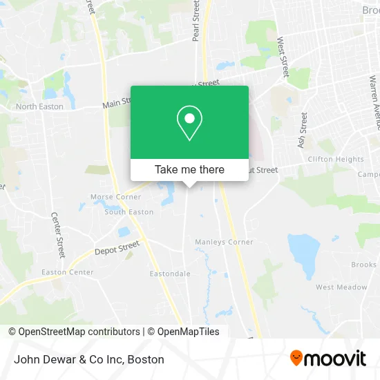 John Dewar & Co Inc map