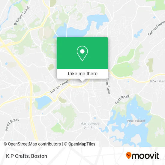 K.P Crafts map