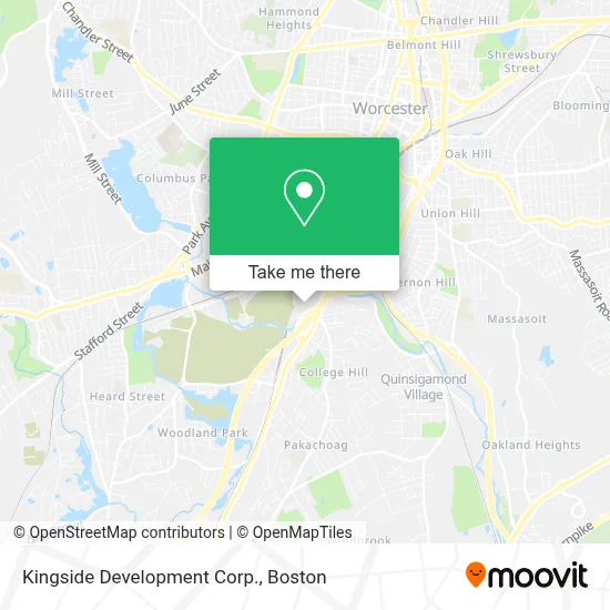 Kingside Development Corp. map
