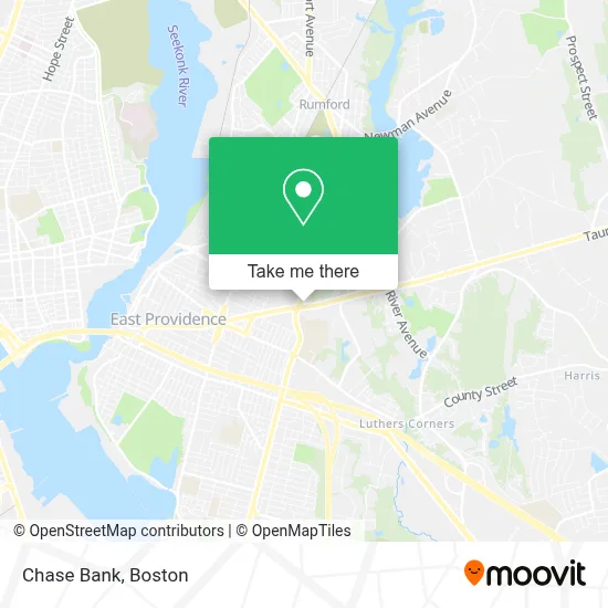 Chase Bank map