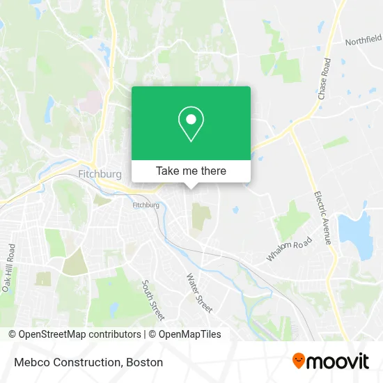 Mebco Construction map