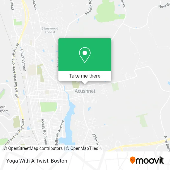 Yoga With A Twist map