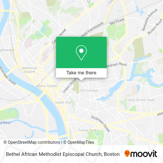 Bethel African Methodist Episcopal Church map