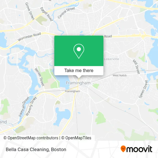 Bella Casa Cleaning map