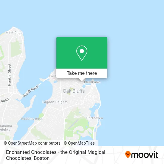 Enchanted Chocolates - the Original Magical Chocolates map