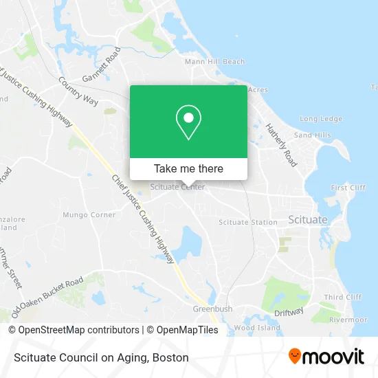 Scituate Council on Aging map