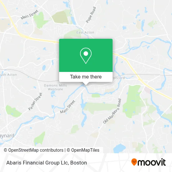 Abaris Financial Group Llc map