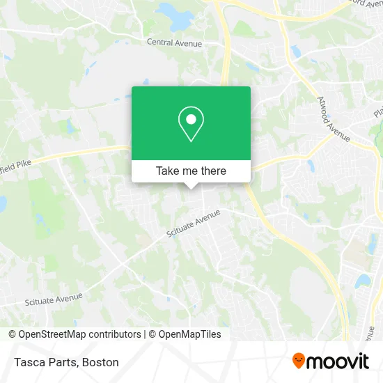 Tasca Parts map