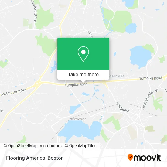 Flooring America map