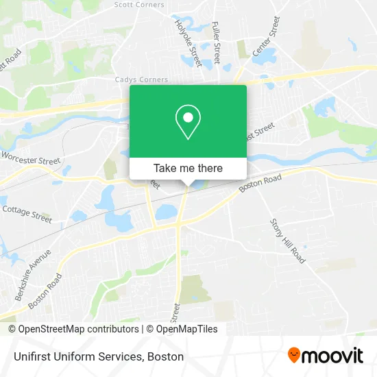 Unifirst Uniform Services map