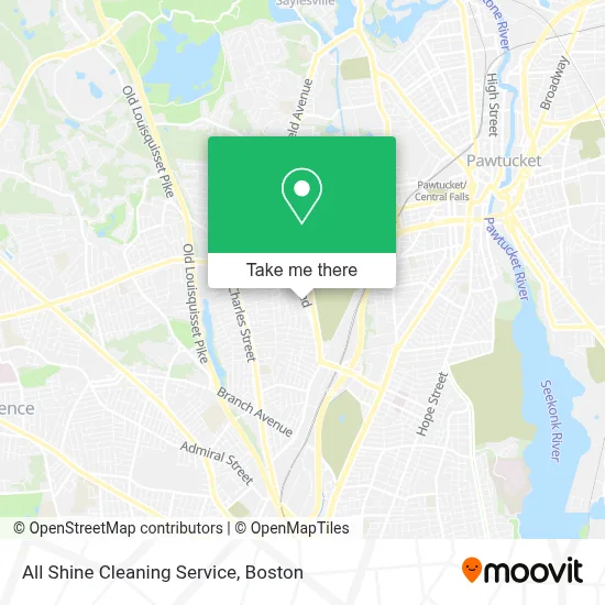 All Shine Cleaning Service map
