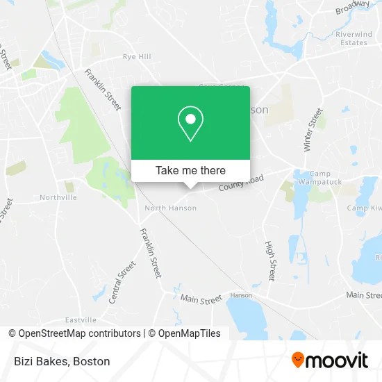 Bizi Bakes map
