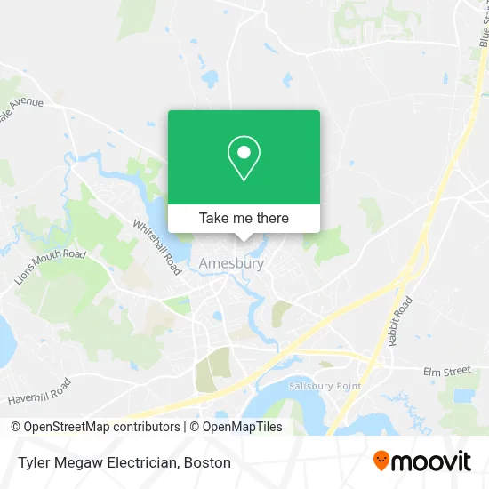 Tyler Megaw Electrician map