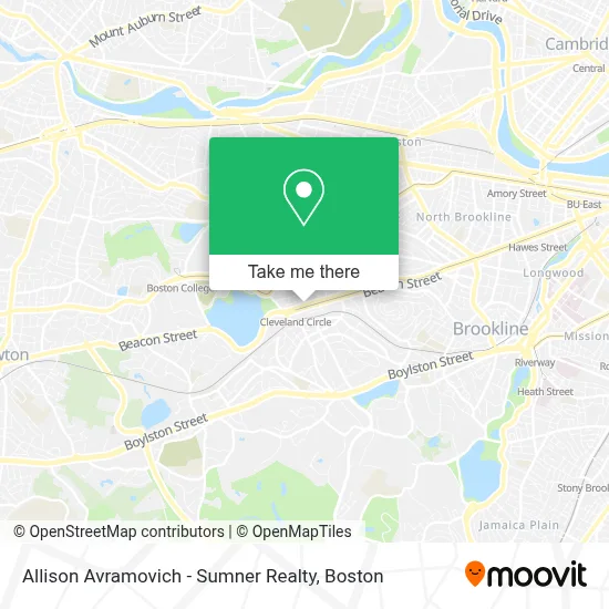 Allison Avramovich - Sumner Realty map