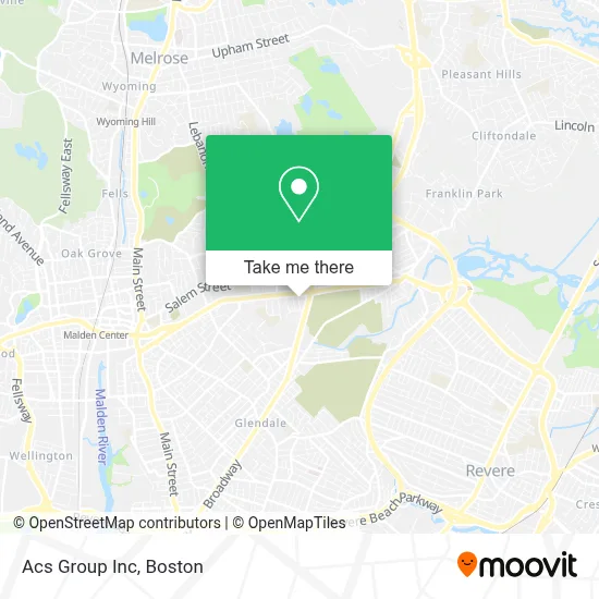 Acs Group Inc map