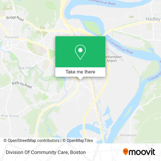 Division Of Community Care map