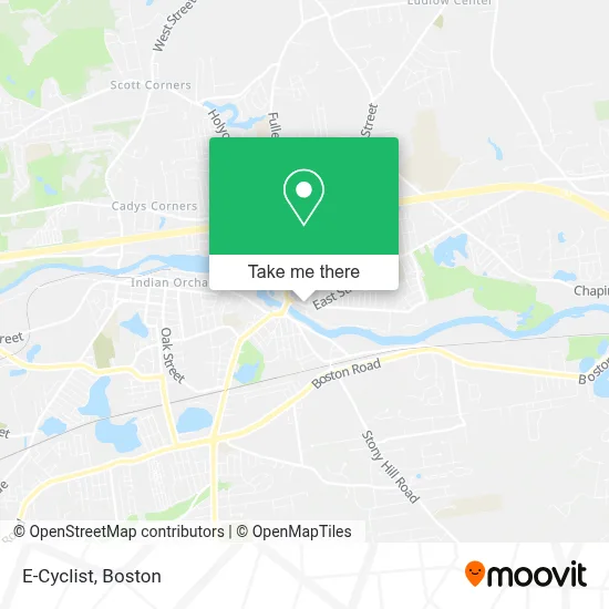 E-Cyclist map