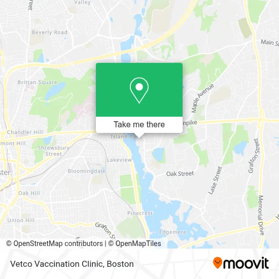 Vetco Vaccination Clinic map