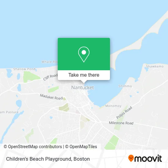 Children's Beach Playground map