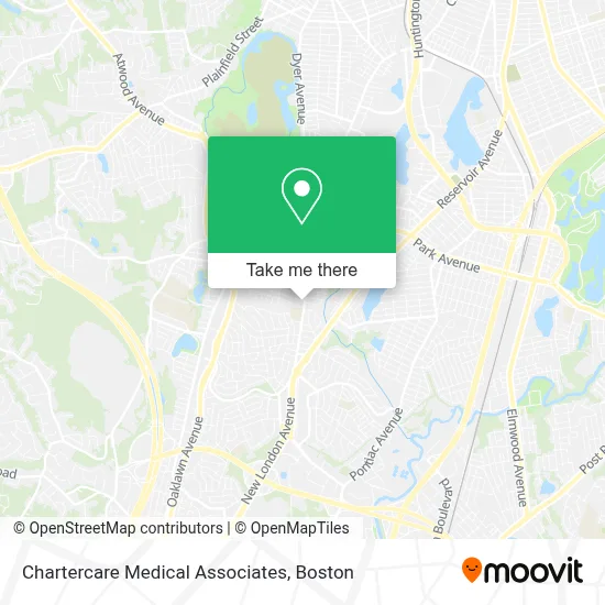 Chartercare Medical Associates map