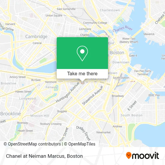 Chanel at Neiman Marcus map