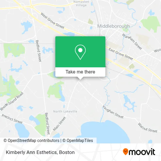 Kimberly Ann Esthetics map