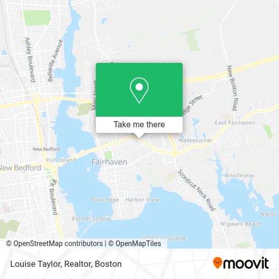 Louise Taylor, Realtor map