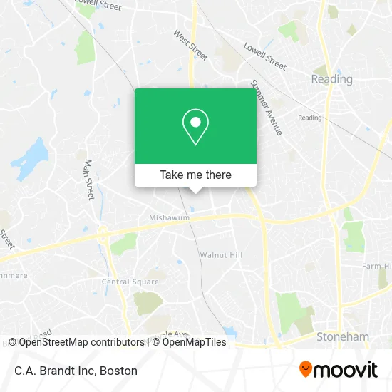 C.A. Brandt Inc map