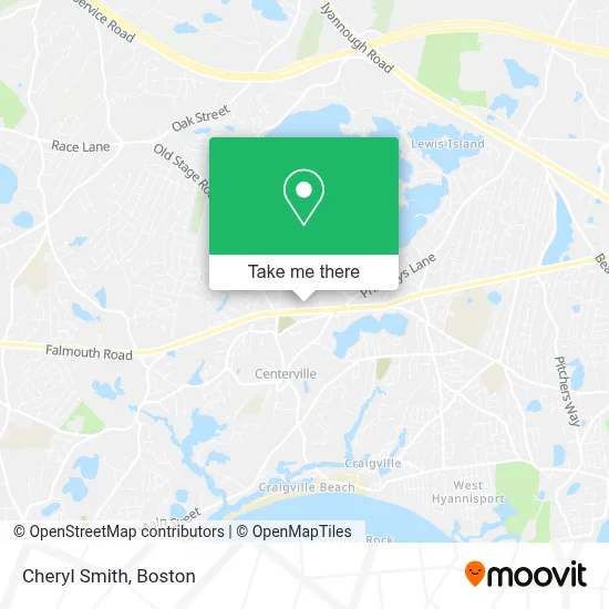 Cheryl Smith map