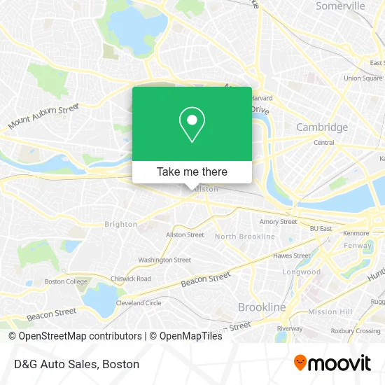 D&G Auto Sales map