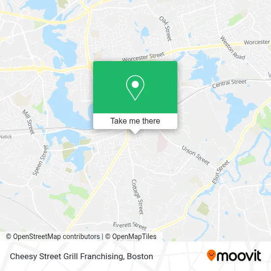 Cheesy Street Grill Franchising map