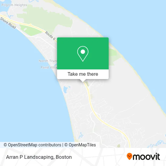 Arran P Landscaping map