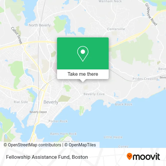 Fellowship Assistance Fund map