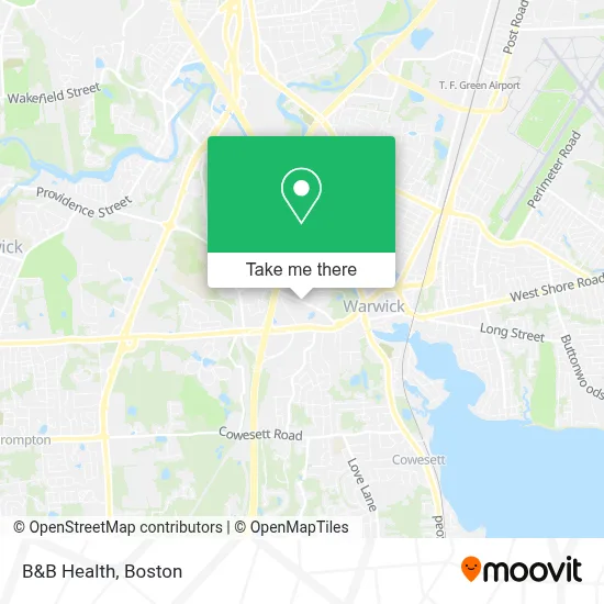 B&B Health map