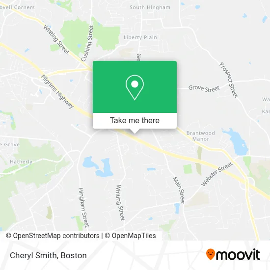Cheryl Smith map