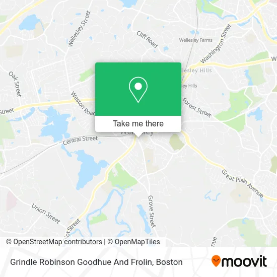 Grindle Robinson Goodhue And Frolin map