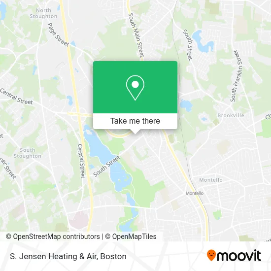 S. Jensen Heating & Air map