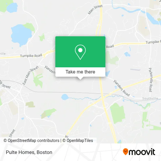 Pulte Homes map