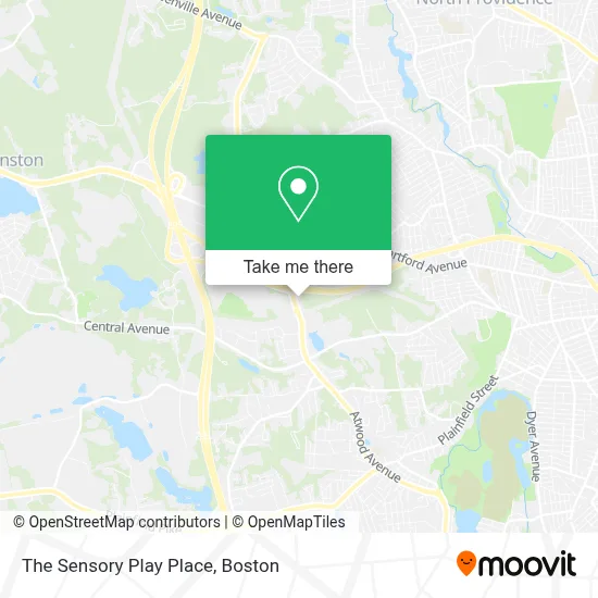 The Sensory Play Place map