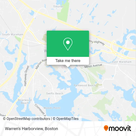 Warren's Harborview map