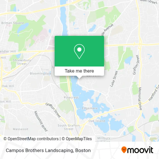 Campos Brothers Landscaping map