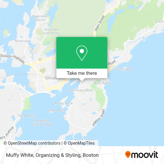 Muffy White, Organizing & Styling map