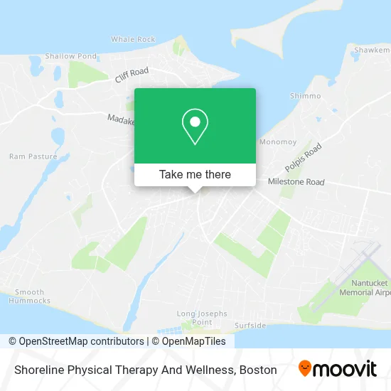 Shoreline Physical Therapy And Wellness map