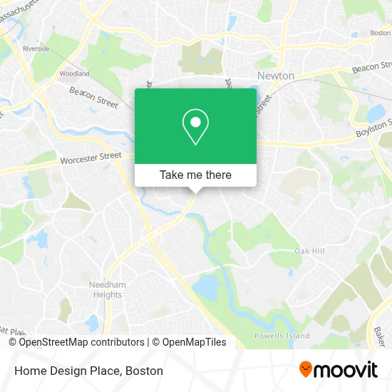 Home Design Place map