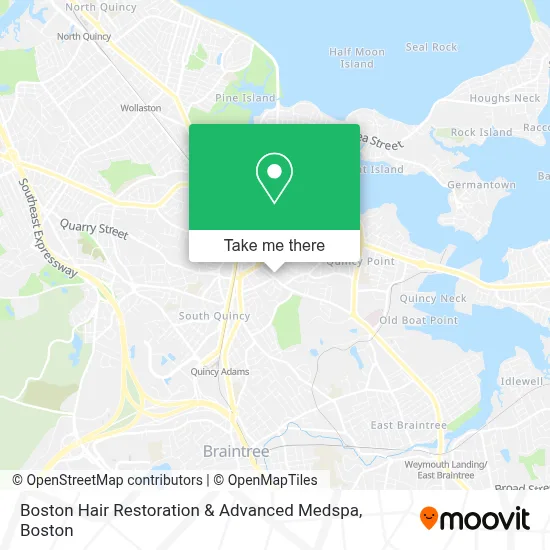 Boston Hair Restoration & Advanced Medspa map