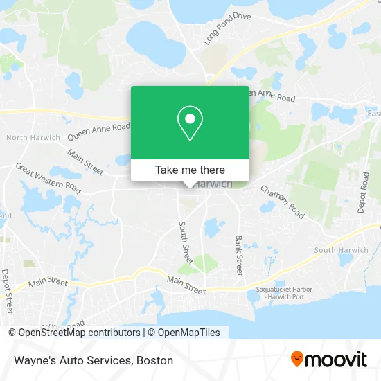 Wayne's Auto Services map
