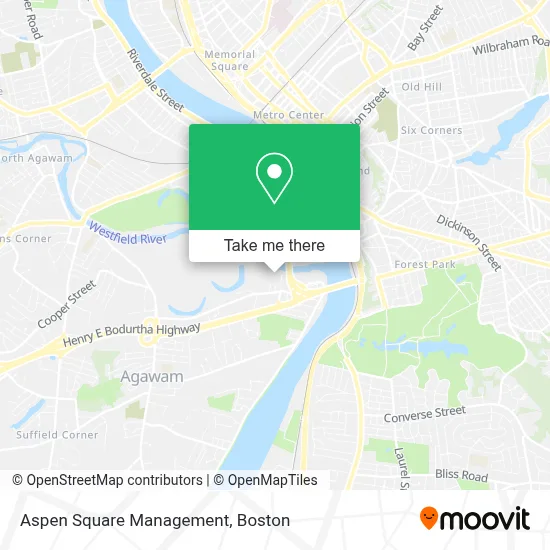 Aspen Square Management map