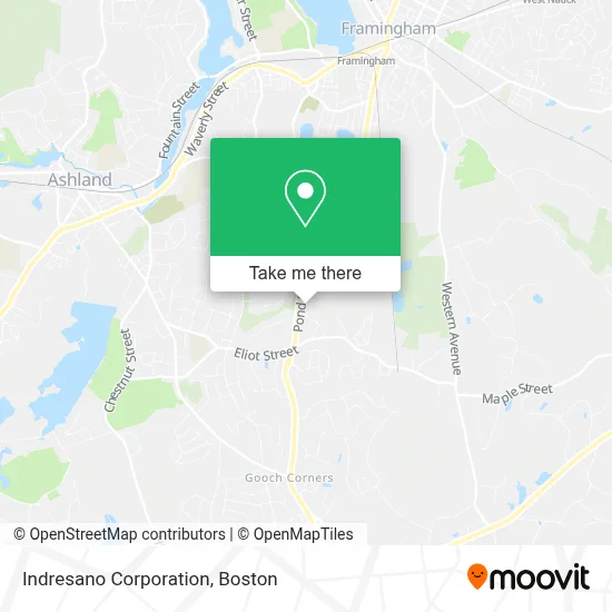 Indresano Corporation map
